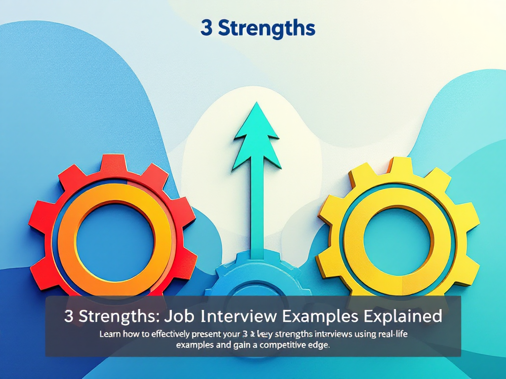 3 Strengths: Job Interview Examples Explained. Learn how to effectively present your 3 key strengths...