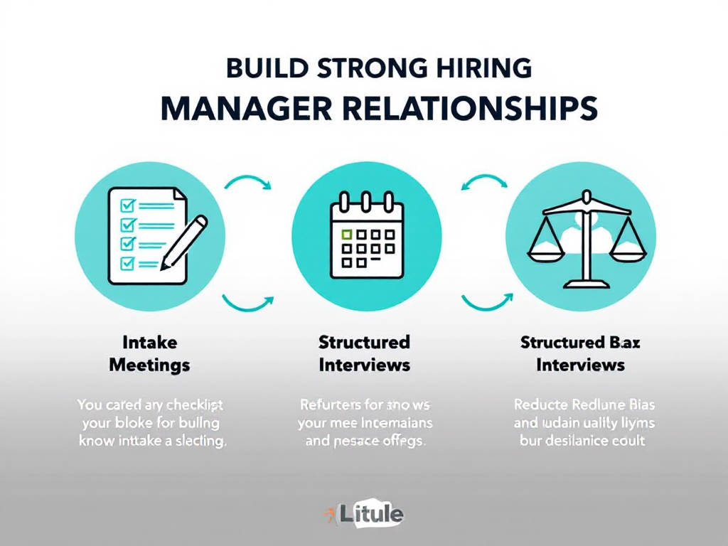 How to Build Strong Hiring Manager Relationships. Learn how to align with hiring managers to boost s...