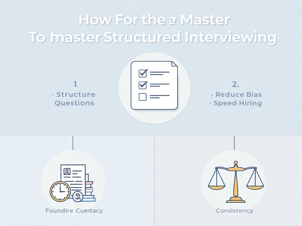 How to Master Structured Interviewing for Better Hires. A guide for TA leaders on optimizing intervi...